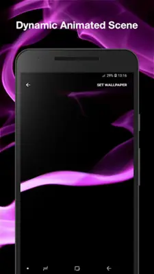 Real Smoke Live Wallpaper android App screenshot 1