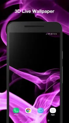 Real Smoke Live Wallpaper android App screenshot 2